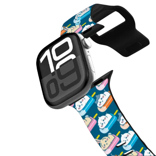 Apple Watch Series 10 (46mm) - Chiikawa Chillin' Trio Ice Pop Watch Band