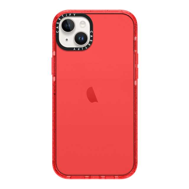 CASETiFY iPhone 14 Plus ケース レッド インパクトケース Custom Phone Case casetify