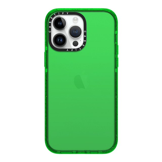 CASETiFY iPhone 14 Pro Max ケース グリーン インパクトケース Custom Phone Case casetify