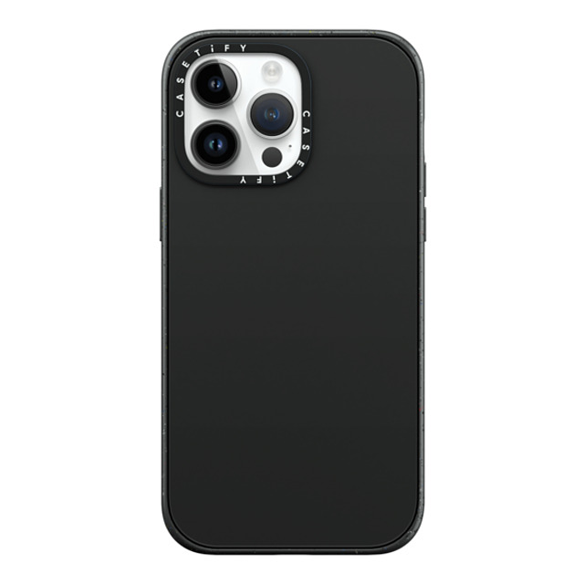 CASETiFY iPhone 14 Pro Max Case Matte Black Impact Case MagSafe Compatible Custom Phone Case casetify CASETiFY iPhone 14 Pro Max Case Matte Black Impact Case MagSafe Compatible Custom Phone Case casetify