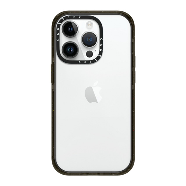 CASETiFY iPhone 14 Pro ケース ブラック インパクトケース Custom Phone Case casetify