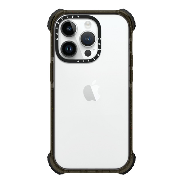 CASETiFY iPhone 14 Pro ケース ブラック ウルトラインパクトケース Custom Phone Case casetify