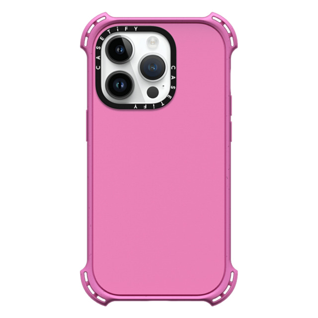 CASETiFY iPhone 14 Pro ケース Matte Pink バウンスケース Custom Phone Case casetify