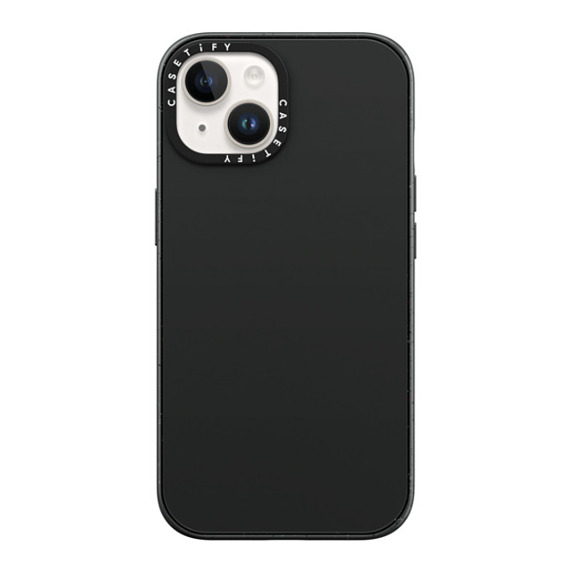 CASETiFY iPhone 14 Case Matte Black Impact Case MagSafe Compatible Custom Phone Case casetify CASETiFY iPhone 14 Case Matte Black Impact Case MagSafe Compatible Custom Phone Case casetify