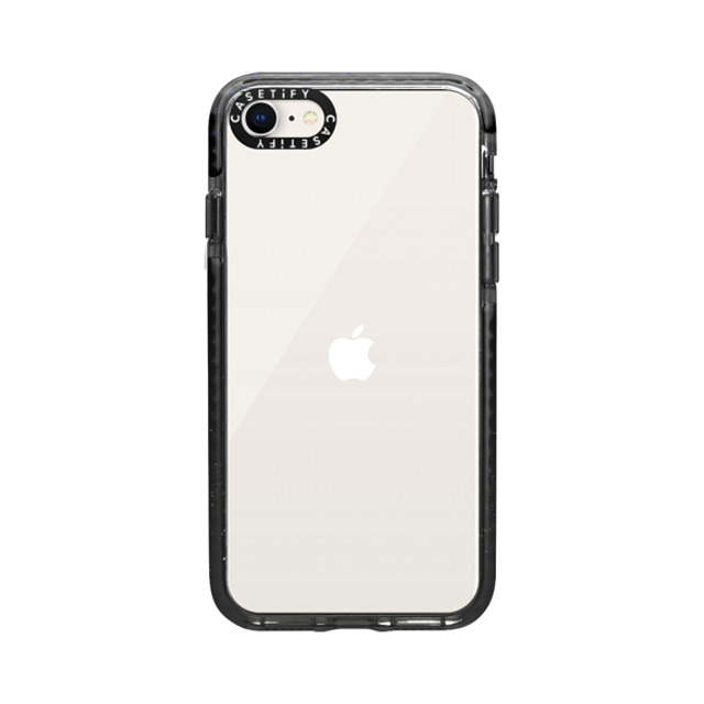 CASETiFY iPhone SE (2022) ケース ブラック インパクトケース Custom Phone Case casetify