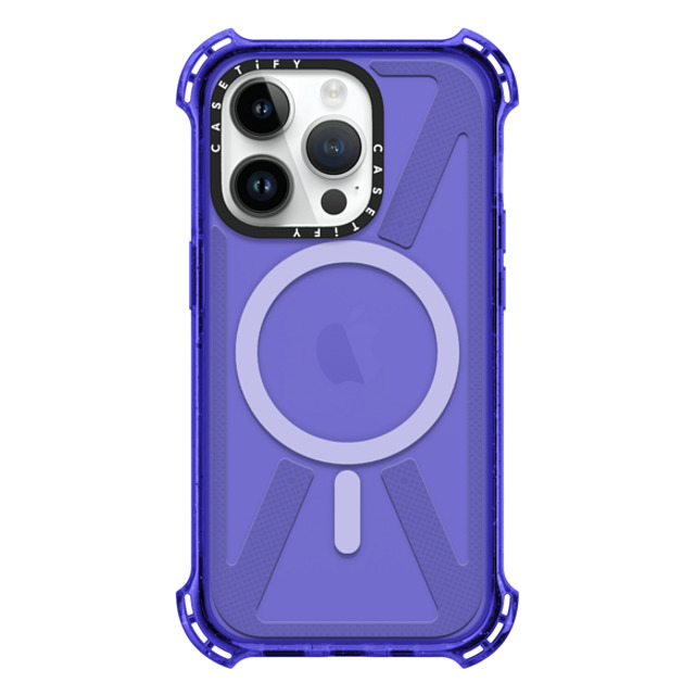 CASETiFY iPhone 14 Pro ケース Peri Purple バウンスケース Custom Phone Case casetify