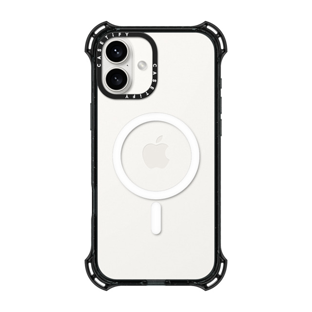 CASETiFY iPhone 16 Plus ケース ブラック バウンスケース Custom Phone Case casetify