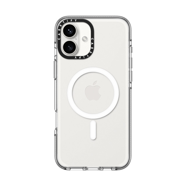 CASETiFY iPhone 16 Plus ケース クリア クリア ケース MagSafe対応 Custom Phone Case casetify