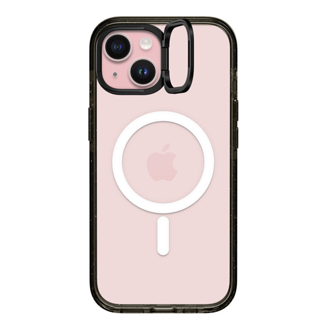 CASETiFY iPhone 15 ケース ブラック インパクトリングスタンドケース MagSafe対応 Custom Phone Case casetify