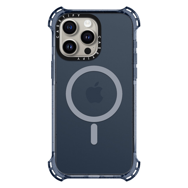 CASETiFY iPhone 15 Pro Max ケース Classic Blue バウンスケース Custom Phone Case casetify