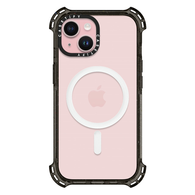 CASETiFY iPhone 15 ケース ブラック バウンスケース Custom Phone Case casetify