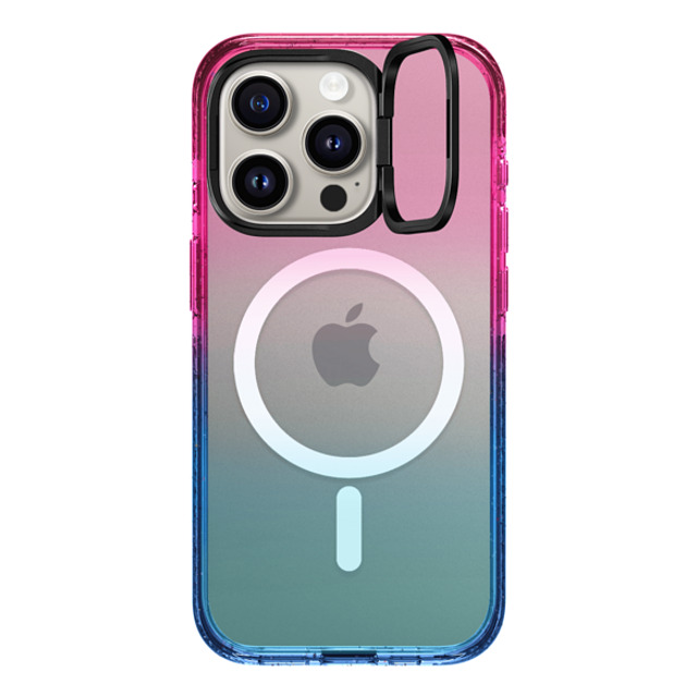 CASETiFY iPhone 15 Pro ケース Cotton Candy インパクトリングスタンドケース MagSafe対応 Custom Phone Case casetify