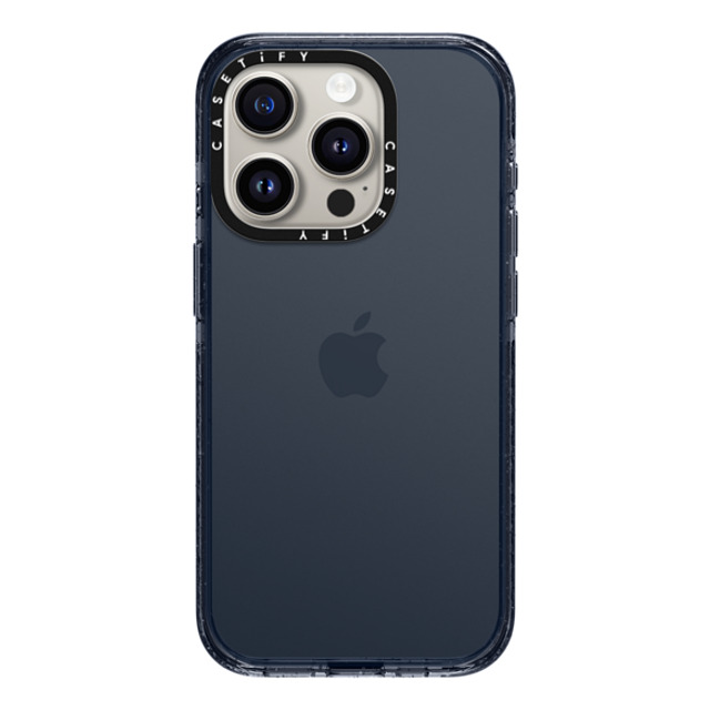 CASETiFY iPhone 15 Pro ケース Classic Blue インパクトケース Custom Phone Case casetify