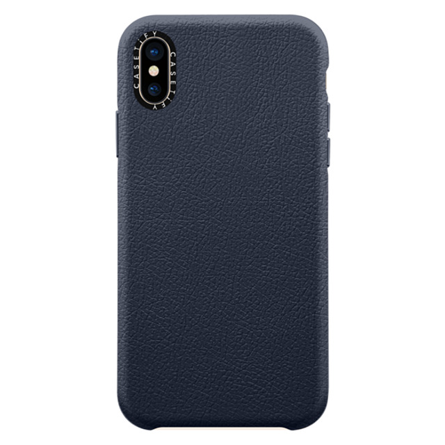 CASETiFY iPhone XS ケース ネイビーブルー ペブルケース Custom Phone Case casetify Back to School CASETiFY iPhone XS ケース ネイビーブルー ペブルケース Custom Phone Case casetify Back to School