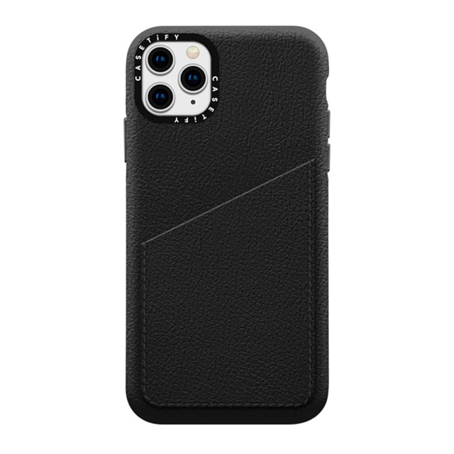 CASETiFY iPhone 11 Pro Max Case ジェットブラック ペブル カードポケット ケース Custom Phone Case casetify Back to School CASETiFY iPhone 11 Pro Max Case ジェットブラック ペブル カードポケット ケース Custom Phone Case casetify Back to School