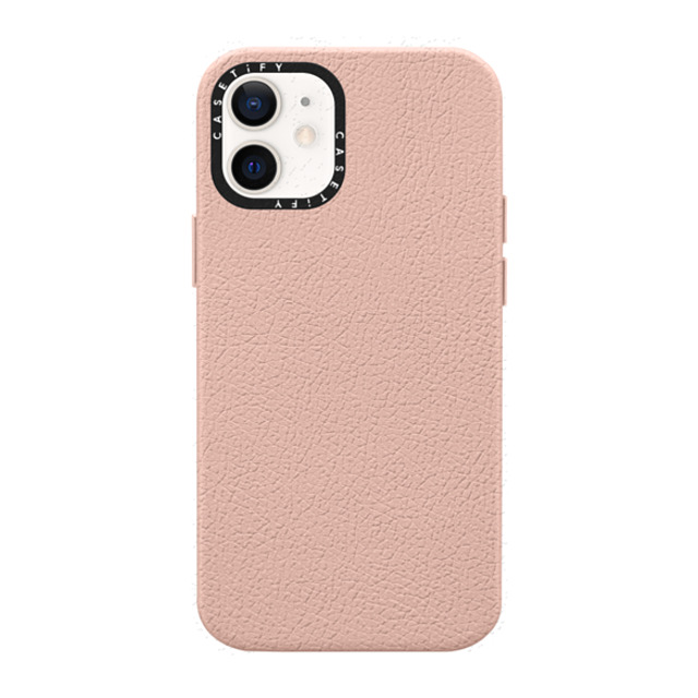 CASETiFY iPhone 12 mini Case ライトピンク ペブルケース Custom Phone Case casetify Father's Day CASETiFY iPhone 12 mini Case ライトピンク ペブルケース Custom Phone Case casetify Father's Day