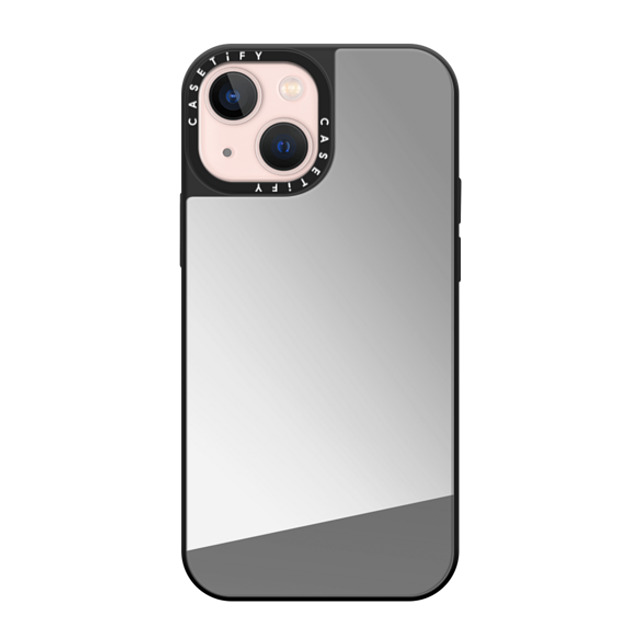 CASETiFY iPhone 13 Mini Case Silver on Black ミラーケース MagSafe対応 Custom Phone Case casetify Mother's Day CASETiFY iPhone 13 Mini Case Silver on Black ミラーケース MagSafe対応 Custom Phone Case casetify Mother's Day