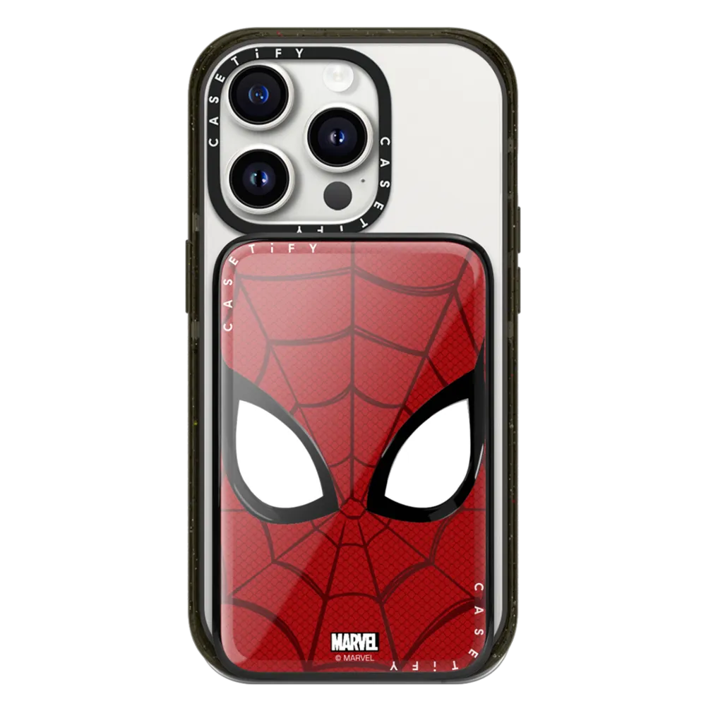 Slim Power Bank MagSafe Compatible - Spider-Man Mask PowerThru Power Bank