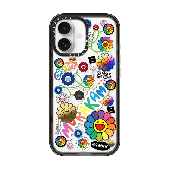 Impact iPhone 17 Case MagSafe Compatible - FLOWERS BLOOM (RAINBOW) PHONE CASE