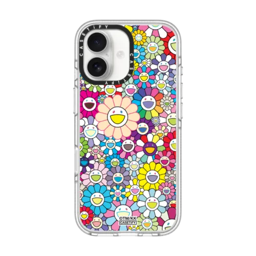 iPhone 17 - FLOWERS BLOOM (RAINBOW) PHONE CASE