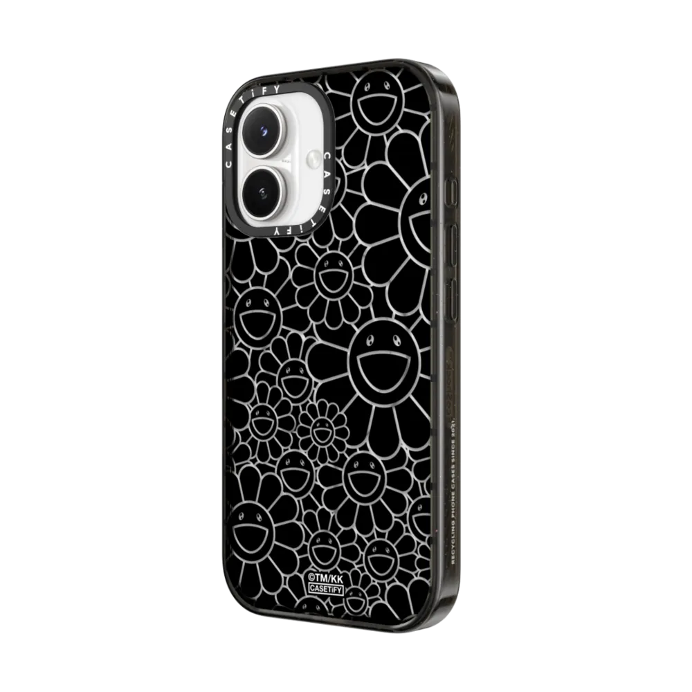 Impact iPhone 17 Case MagSafe Compatible - MULTI-FLOWERS (RAINBOW) PHONE CASE
