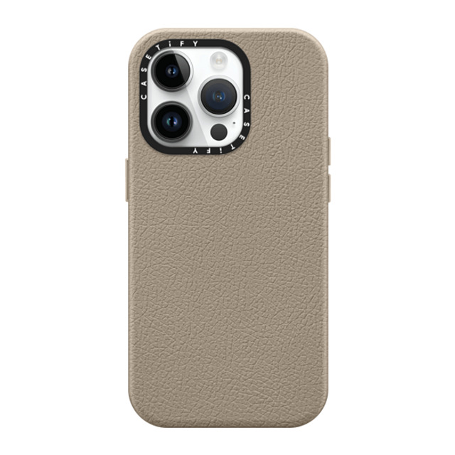 CASETiFY iPhone 14 Pro ケース Greige ペブルケース MagSafe対応 Custom Phone Case casetify Back to School CASETiFY iPhone 14 Pro ケース Greige ペブルケース MagSafe対応 Custom Phone Case casetify Back to School