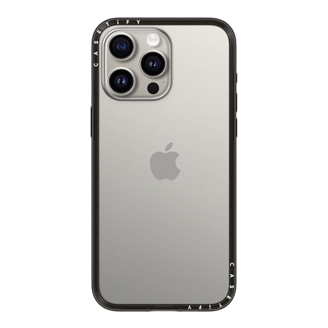 CASETiFY iPhone 15 Pro Max Case Black インパクトライトケース Custom Phone Case casetify Back to School CASETiFY iPhone 15 Pro Max Case Black インパクトライトケース Custom Phone Case casetify Back to School