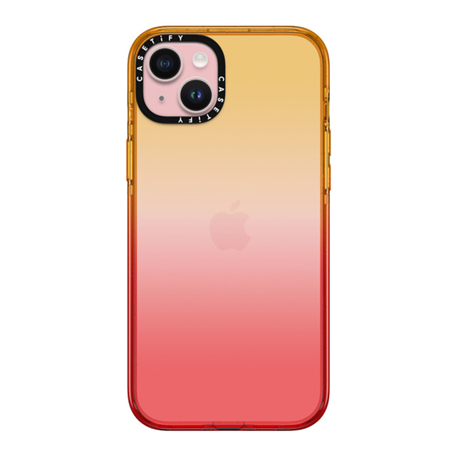CASETiFY iPhone 15 Plus Case Peach Haze インパクトケース Custom Phone Case casetify Mother's Day CASETiFY iPhone 15 Plus Case Peach Haze インパクトケース Custom Phone Case casetify Mother's Day