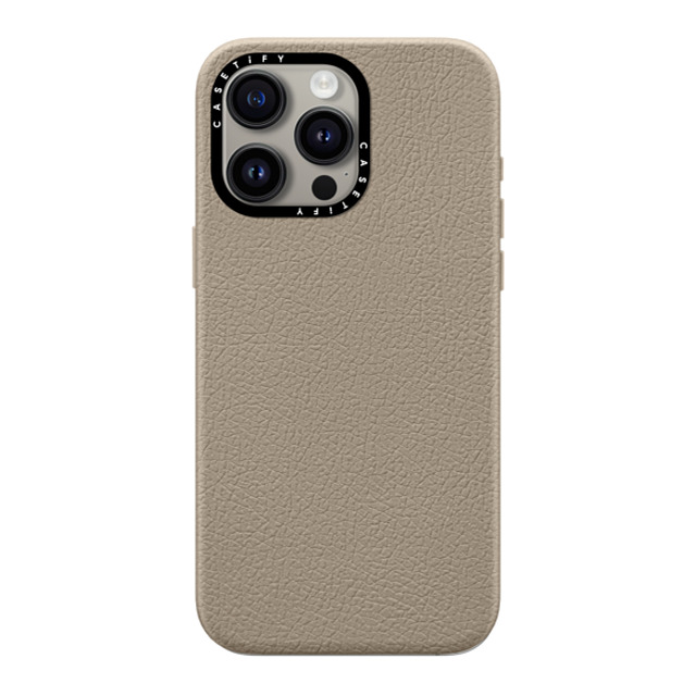 CASETiFY iPhone 15 Pro Max Case Greige ペブルケース MagSafe対応 Custom Phone Case casetify Father's Day CASETiFY iPhone 15 Pro Max Case Greige ペブルケース MagSafe対応 Custom Phone Case casetify Father's Day