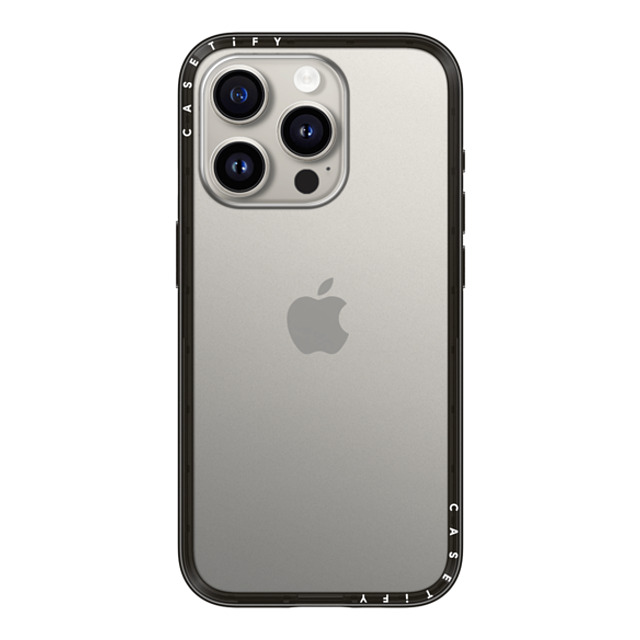 CASETiFY iPhone 15 Pro Case Black インパクトライトケース Custom Phone Case casetify Mother's Day CASETiFY iPhone 15 Pro Case Black インパクトライトケース Custom Phone Case casetify Mother's Day