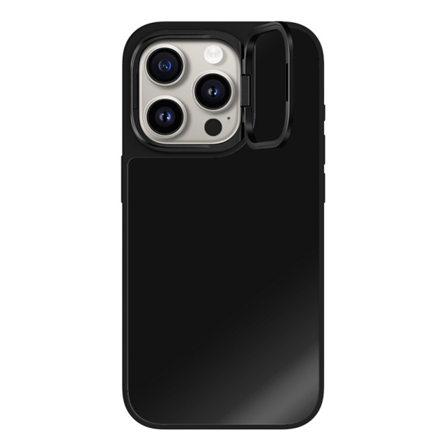 CASETiFY iPhone 15 Pro Case Black on Black ミラー リングスタンドケース MagSafe対応 Custom Phone Case casetify Mother's Day CASETiFY iPhone 15 Pro Case Black on Black ミラー リングスタンドケース MagSafe対応 Custom Phone Case casetify Mother's Day