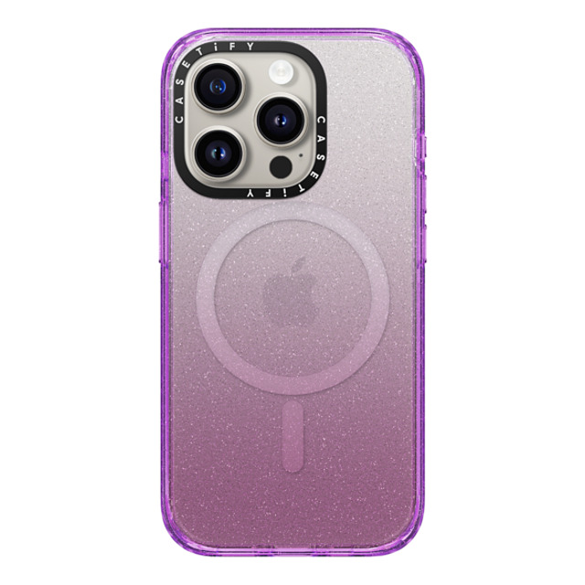 CASETiFY iPhone 15 Pro ケース Glitter Purple インパクトケース MagSafe対応 Custom Phone Case casetify Back to School CASETiFY iPhone 15 Pro ケース Glitter Purple インパクトケース MagSafe対応 Custom Phone Case casetify Back to School