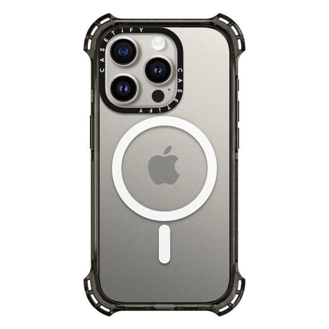 CASETiFY iPhone 15 Pro ケース ブラック バウンスケース Custom Phone Case casetify Father's Day CASETiFY iPhone 15 Pro ケース ブラック バウンスケース Custom Phone Case casetify Father's Day
