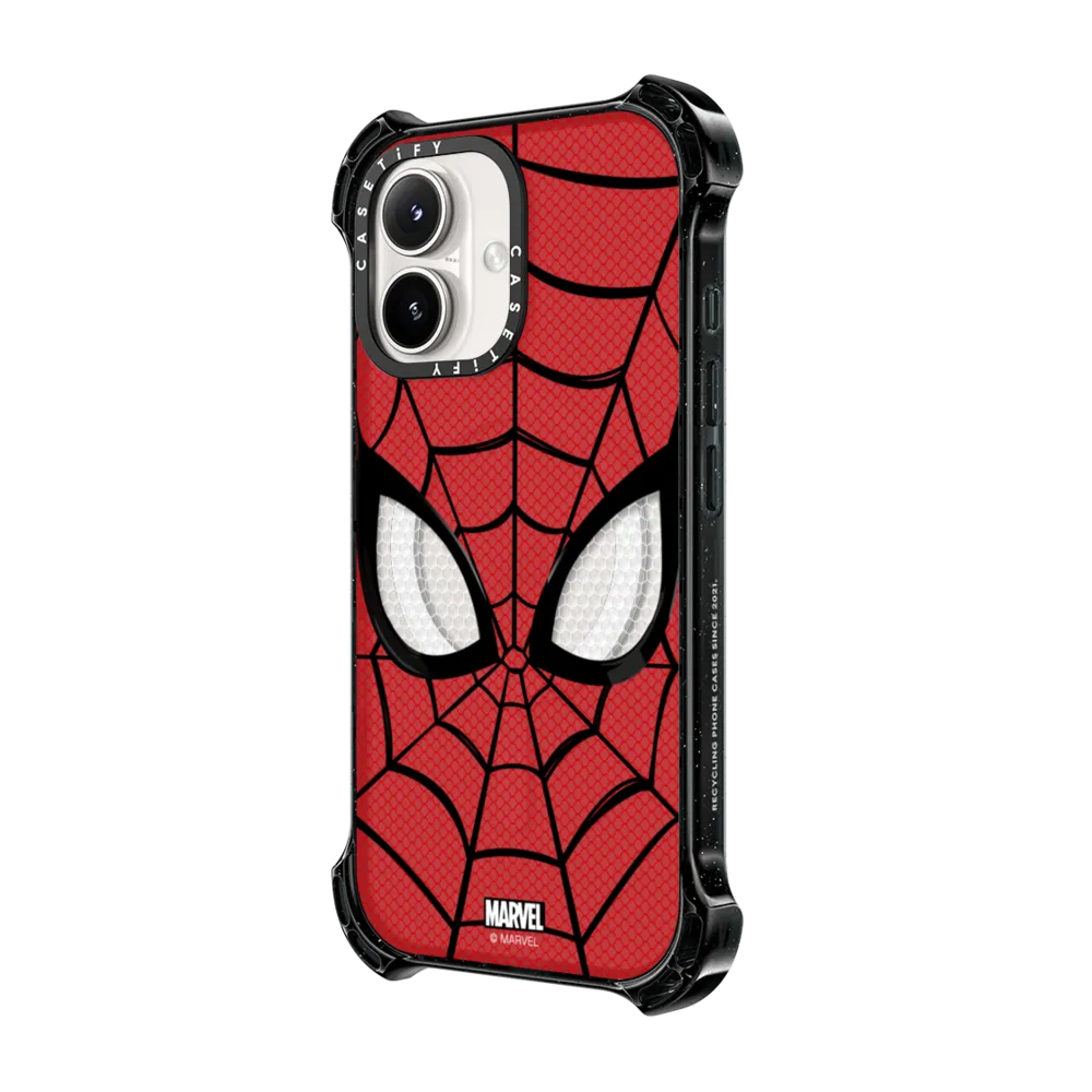 Bounce iPhone 16 Plus Case MagSafe Compatible - Spider-Man Mask Case