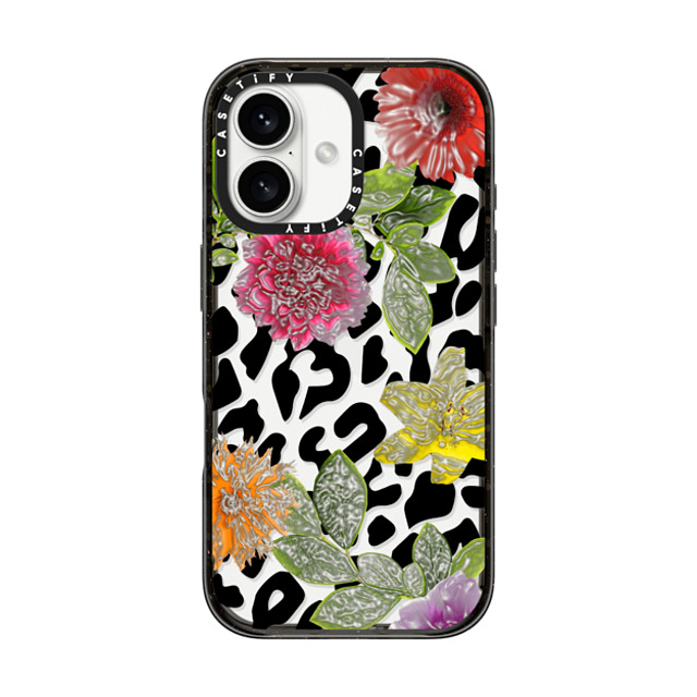 CASETiFY iPhone 16 ケース ブラック インパクトケース Leopard,nature Leopard,nature レオパード Father's Day CASETiFY iPhone 16 ケース ブラック インパクトケース Leopard,nature Leopard,nature レオパード Father's Day