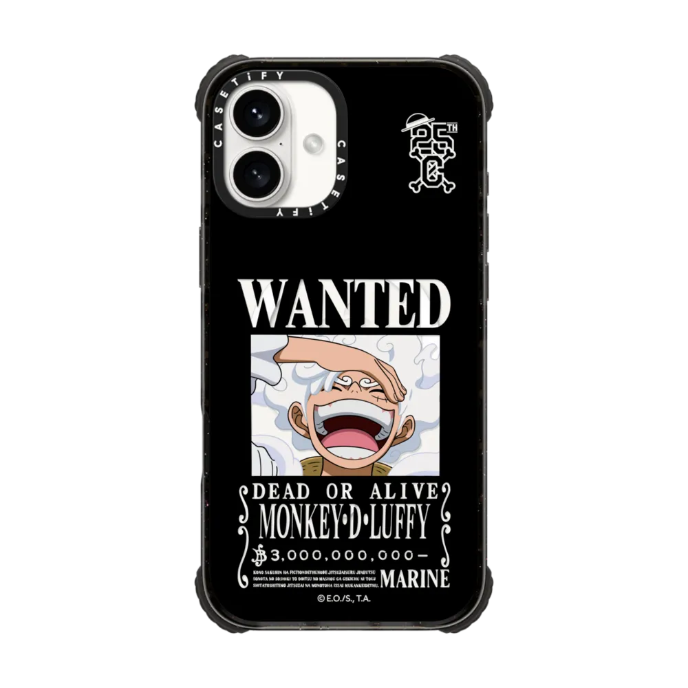 Ultra Impact iPhone 16 Plus Case MagSafe Compatible - WANTED Luffy Case
