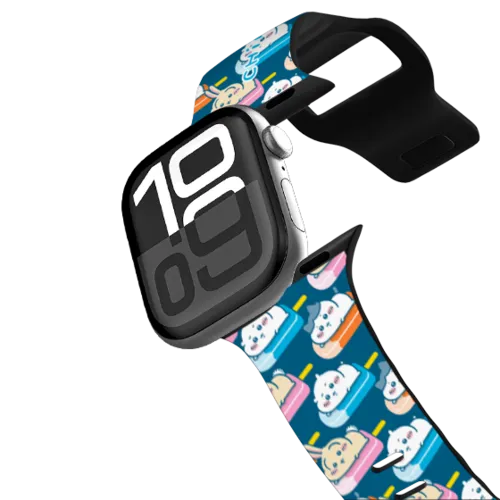 Apple Watch Series 10 (42mm) - Chiikawa Chillin' Trio Ice Pop Watch Band