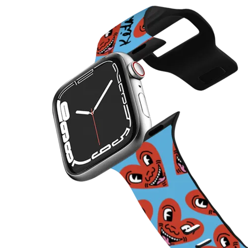 Apple Watch Series 7-9 (45mm) - Heart Face Apple Watch Band