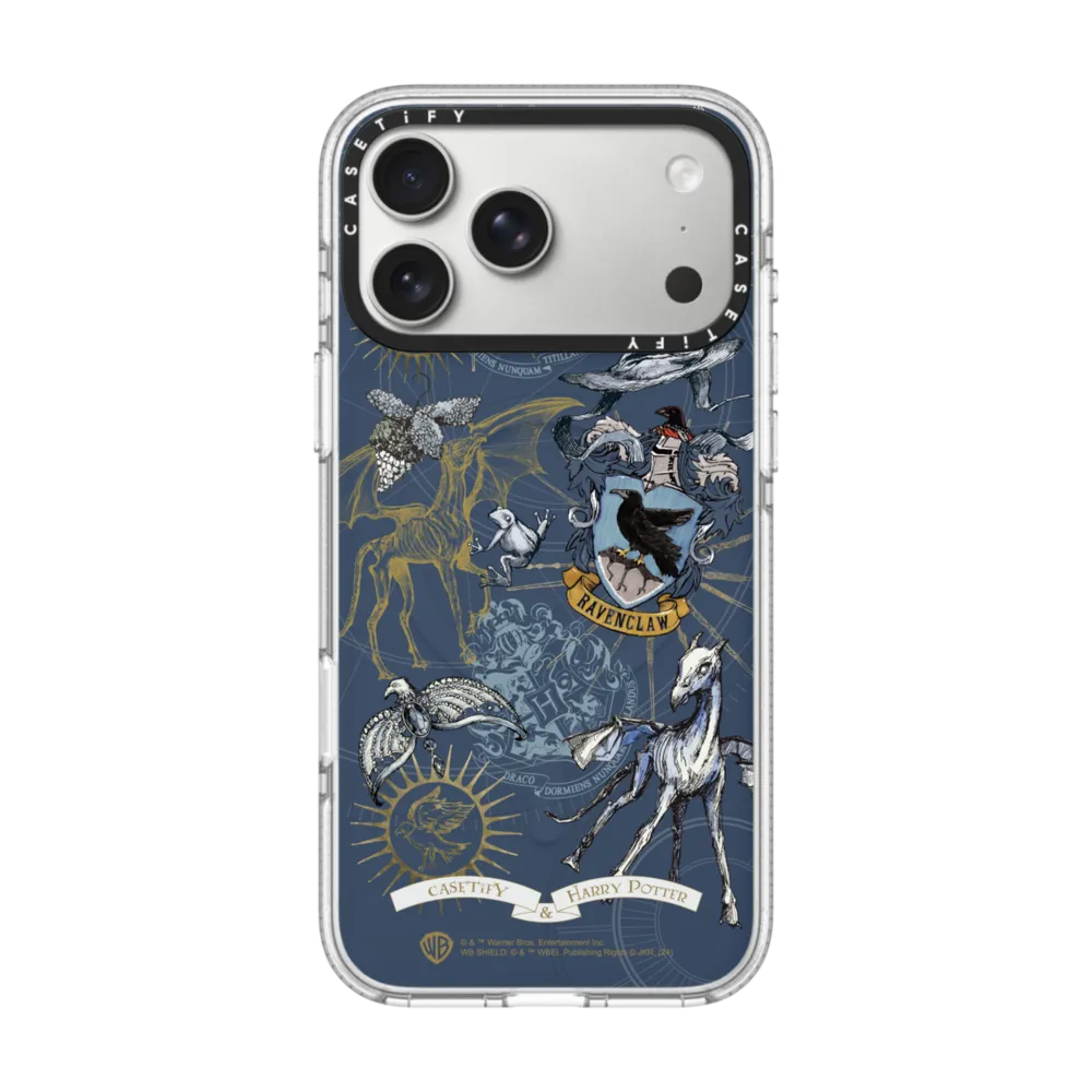 Impact Clear iPhone 17 Pro Max Case MagSafe Compatible - Ravenclaw Case