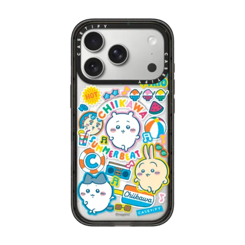 iPhone 17 Pro - Chiikawa Summer Party Sticker Case