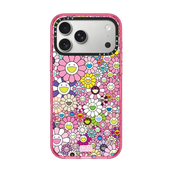 Impact iPhone 17 Pro Max Case MagSafe Compatible - LIMITED EDITION MULTI-FLOWERS PHONE CASE - RAINBOW CAMERA RING EDITION PHONE CASE (Coming Soon in November)