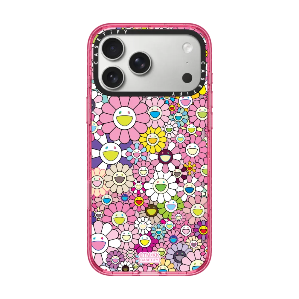 Impact iPhone 17 Pro Max Case MagSafe Compatible - FLOWERS BLOOM (PINK) PHONE CASE