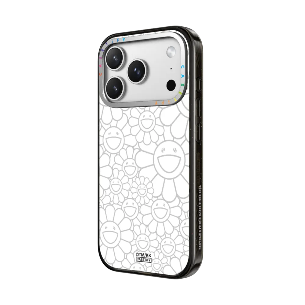 Impact iPhone 17 Pro Max Case MagSafe Compatible - LIMITED EDITION MULTI-FLOWERS PHONE CASE - RAINBOW CAMERA RING EDITION PHONE CASE (Coming Soon in November)