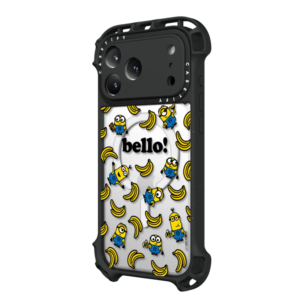 Ultra Bounce iPhone 17 Pro Max Case MagSafe Compatible - Minions Medley Bello Case