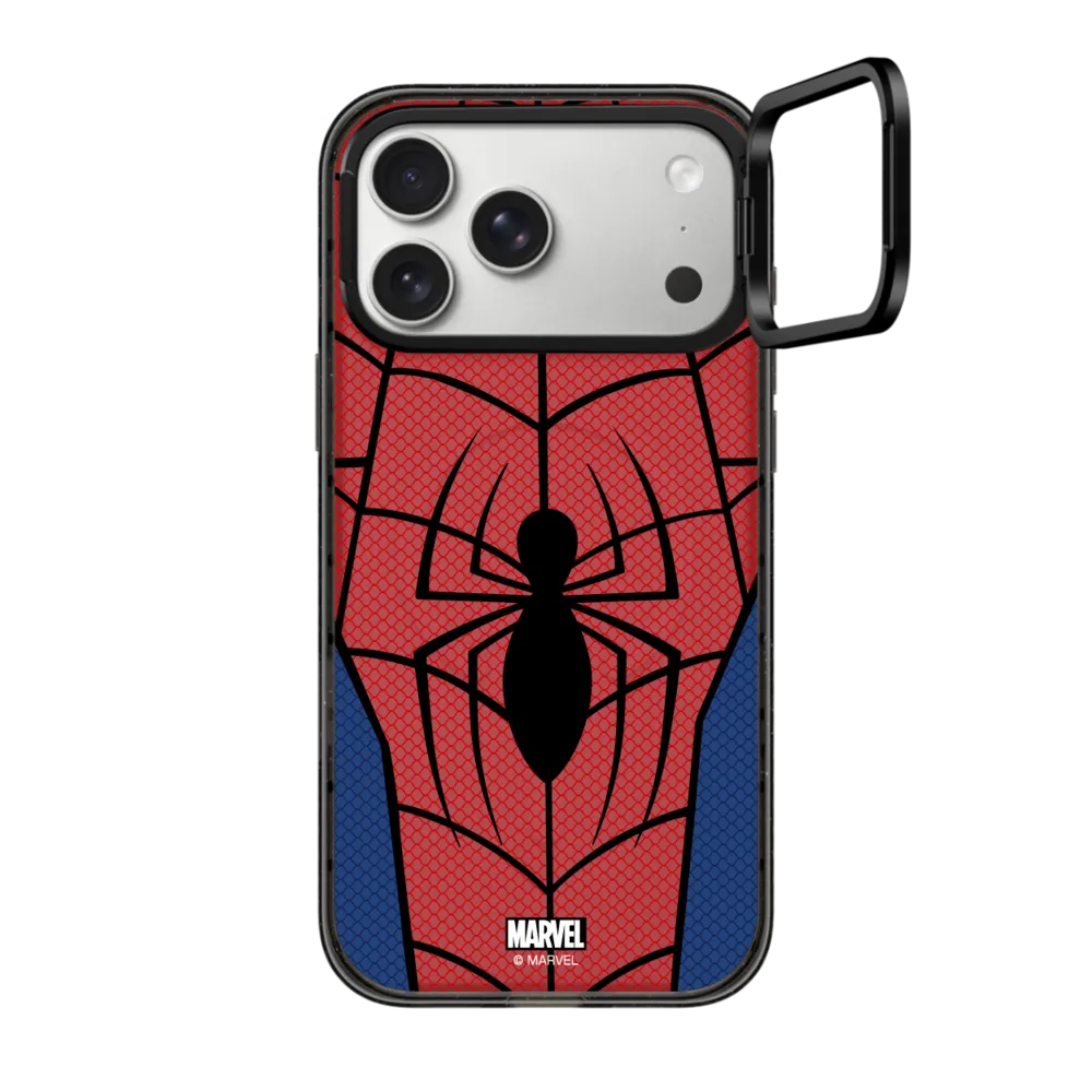 Impact Ring Stand iPhone 17 Pro Max Case MagSafe Compatible - Spider-Man Suit Case