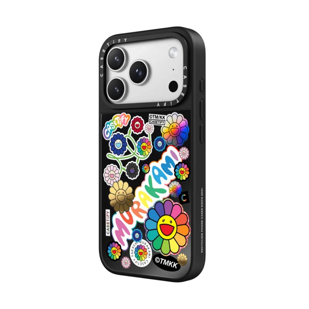 Mirror iPhone 17 Pro Max Case MagSafe Compatible - FLOWERS STICKER MANIA PHONE CASE