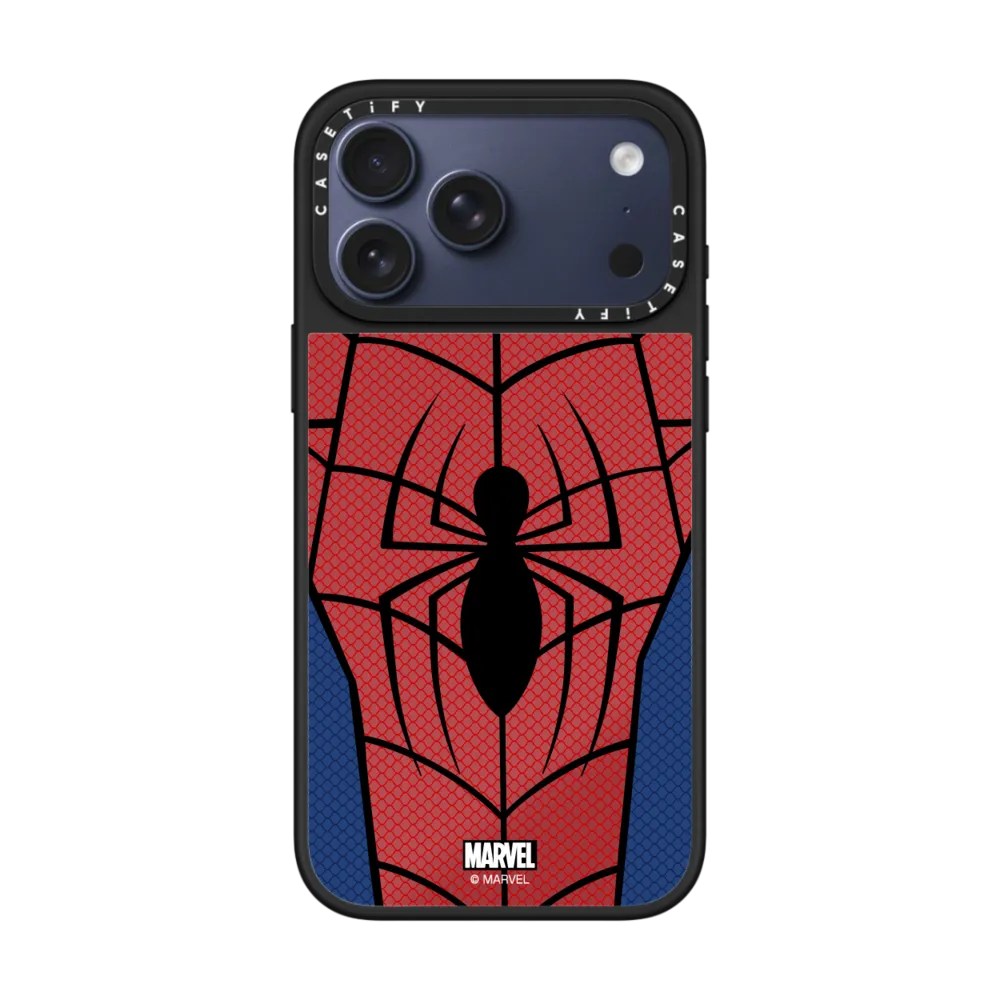 Mirror iPhone 17 Pro Max Case MagSafe Compatible - Spider-Man Suit Case
