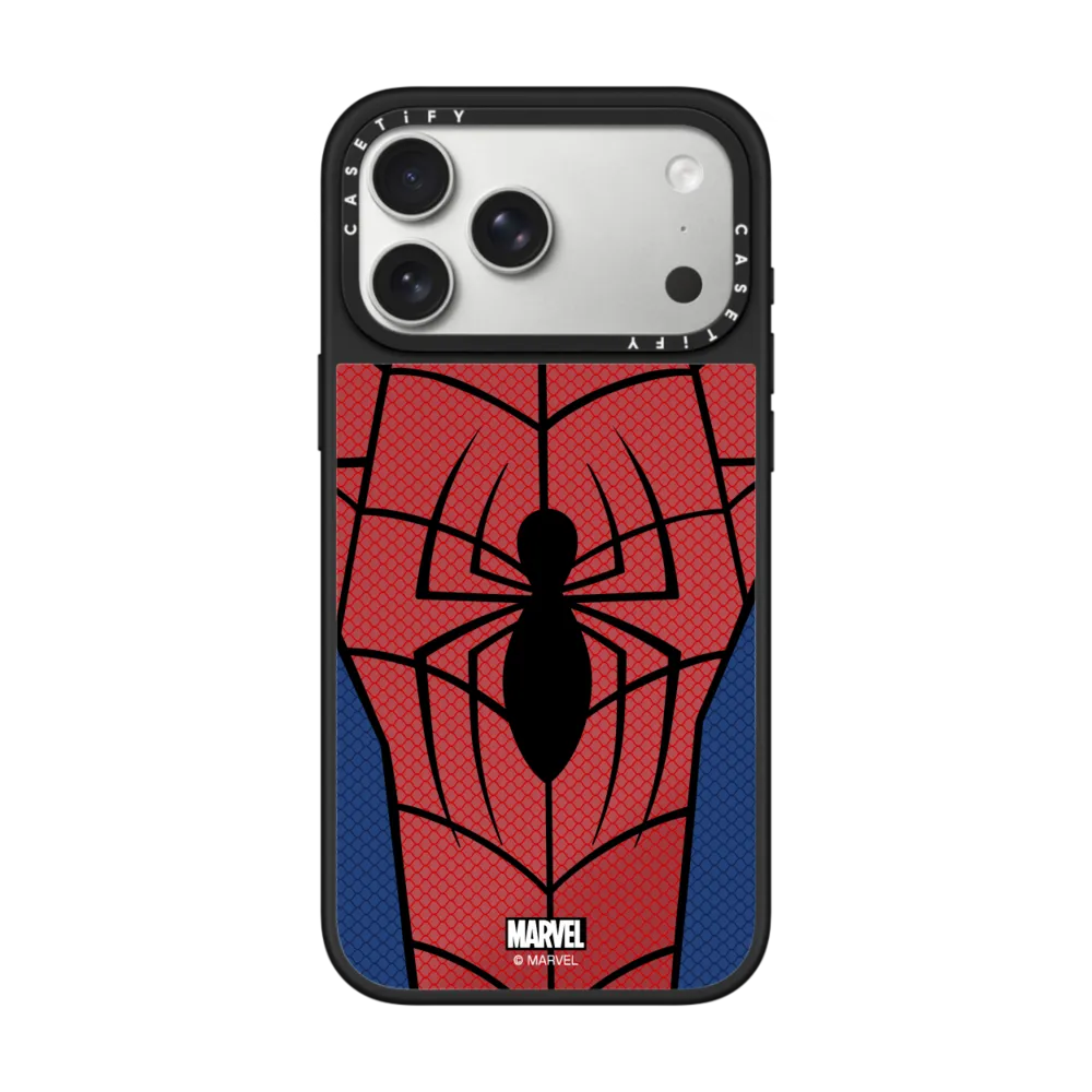 Mirror iPhone 17 Pro Max Case MagSafe Compatible - Spider-Man Suit Case