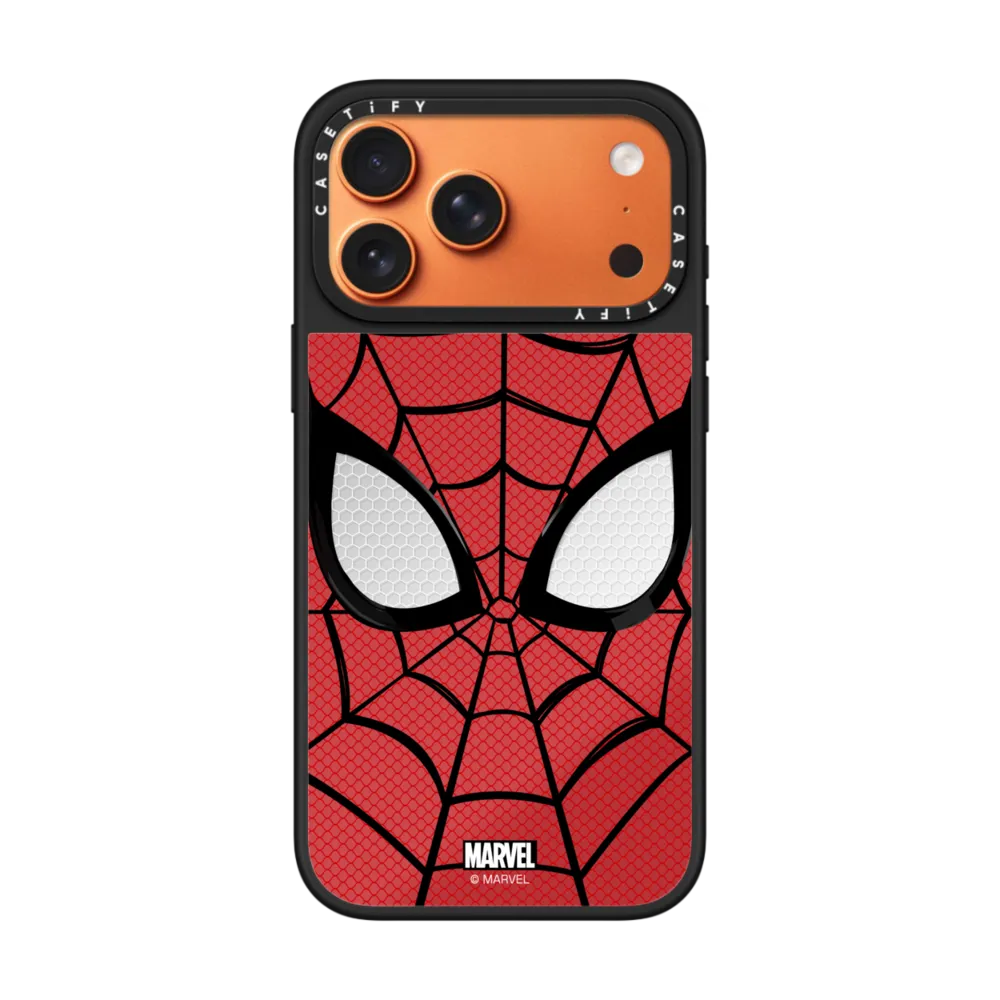 Mirror iPhone 17 Pro Max Case MagSafe Compatible - Spider-Man Mask Case