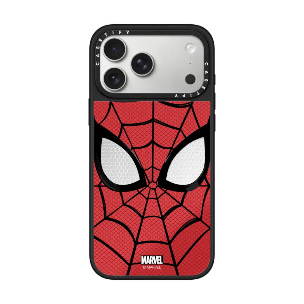 Mirror iPhone 17 Pro Max Case MagSafe Compatible - Spider-Man Mask Case